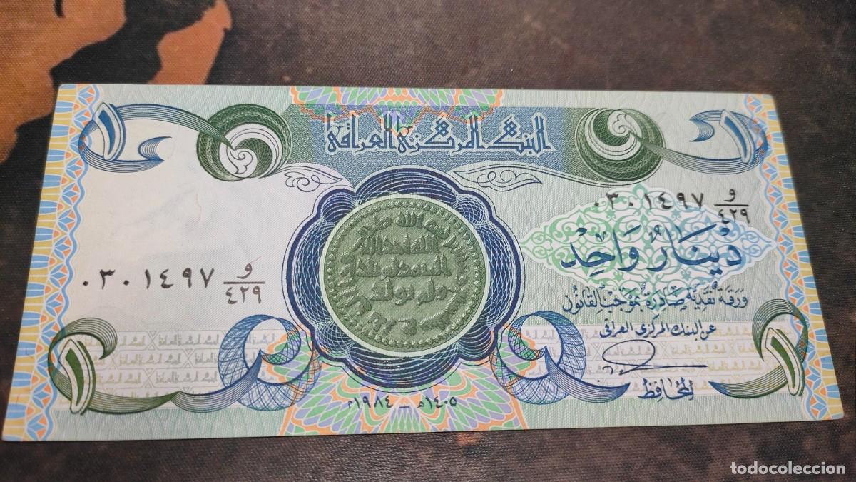 Billetes extranjeros: Irak. billete de 1 dinar. - Foto 1