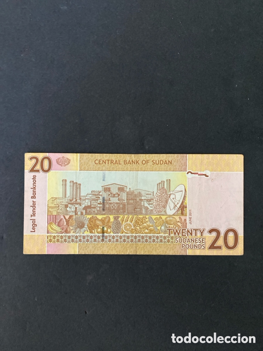 Billetes extranjeros: Billete de Sudan - Foto 2