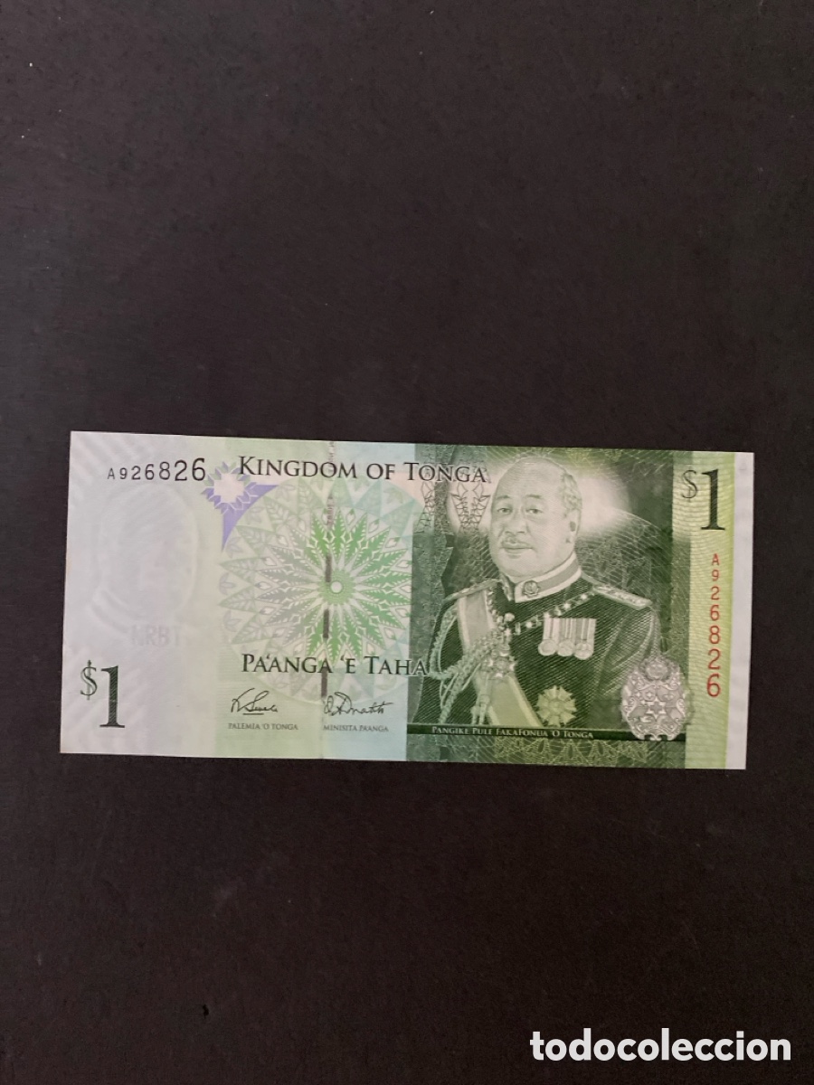 Billetes extranjeros: Billete de Tonga - Foto 1