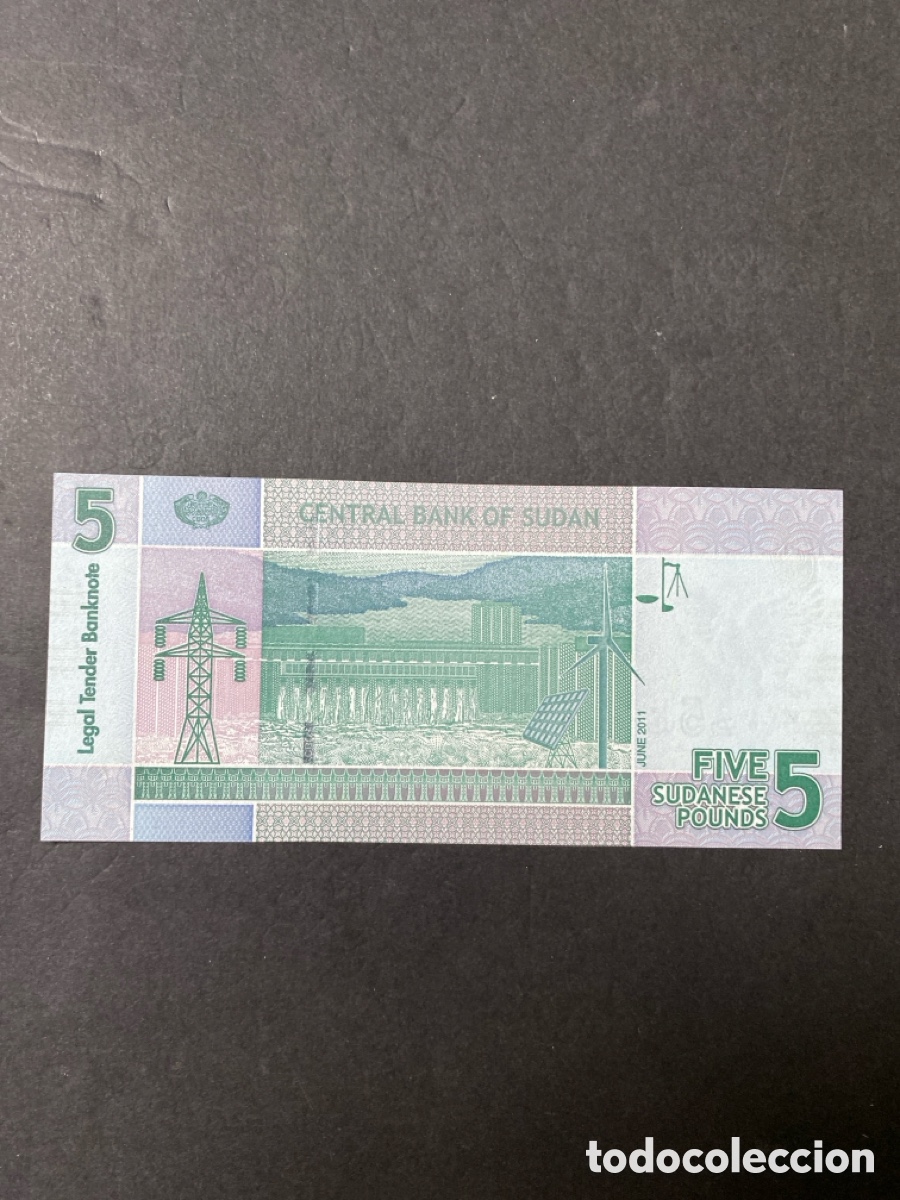 Billetes extranjeros: Billete de Sudan - Foto 2
