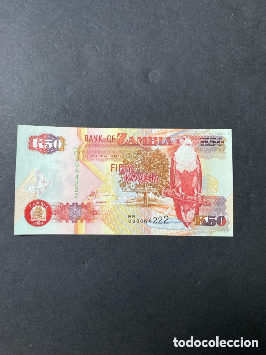 Billetes extranjeros: Billete de Zambia - Foto 1