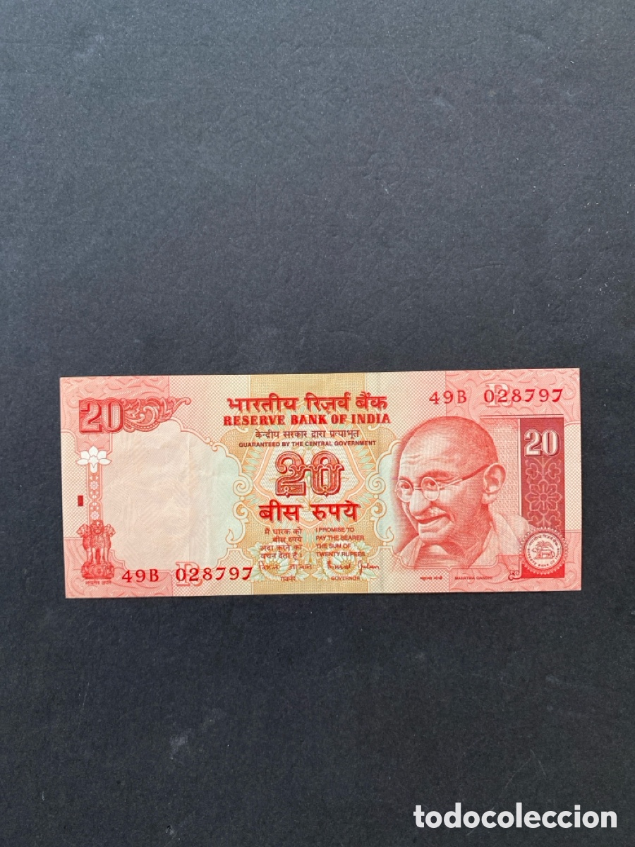 Billetes extranjeros: Billete India - Foto 1