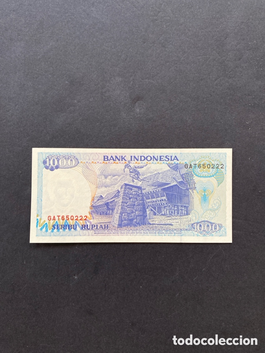 Billetes extranjeros: Billete de Indonesia - Foto 2