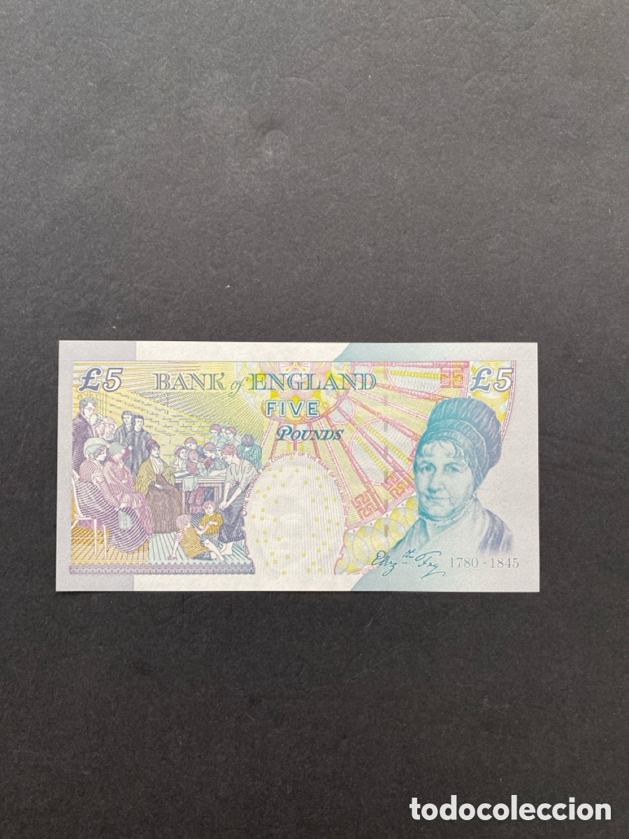 Billetes extranjeros: Billete de Inglaterra - Foto 2