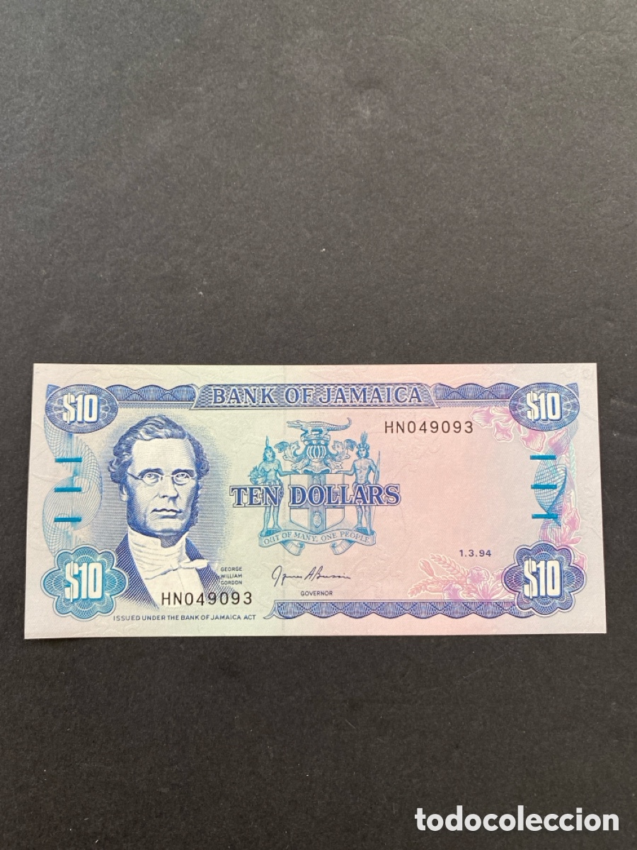 Billetes extranjeros: Billete de Jamaica - Foto 1