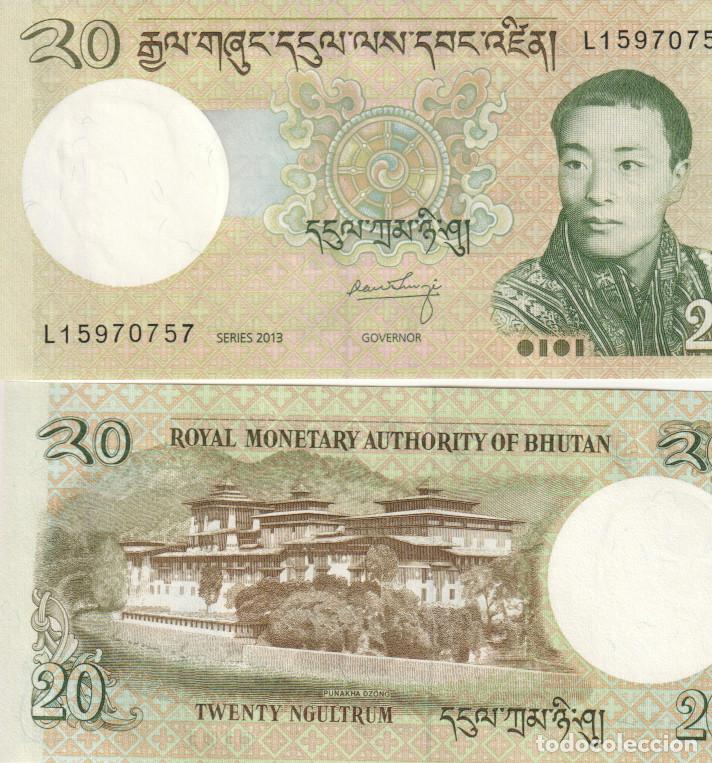 Billets internationaux: Buthan 20 Ngultrum Pick 30 b SC/UNC