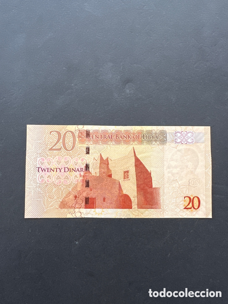 Billetes extranjeros: Billete de Libia - Foto 2
