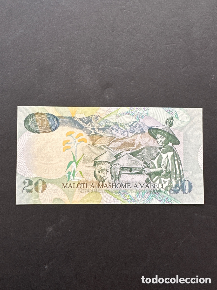 Billetes extranjeros: Billete de Lesotho - Foto 2