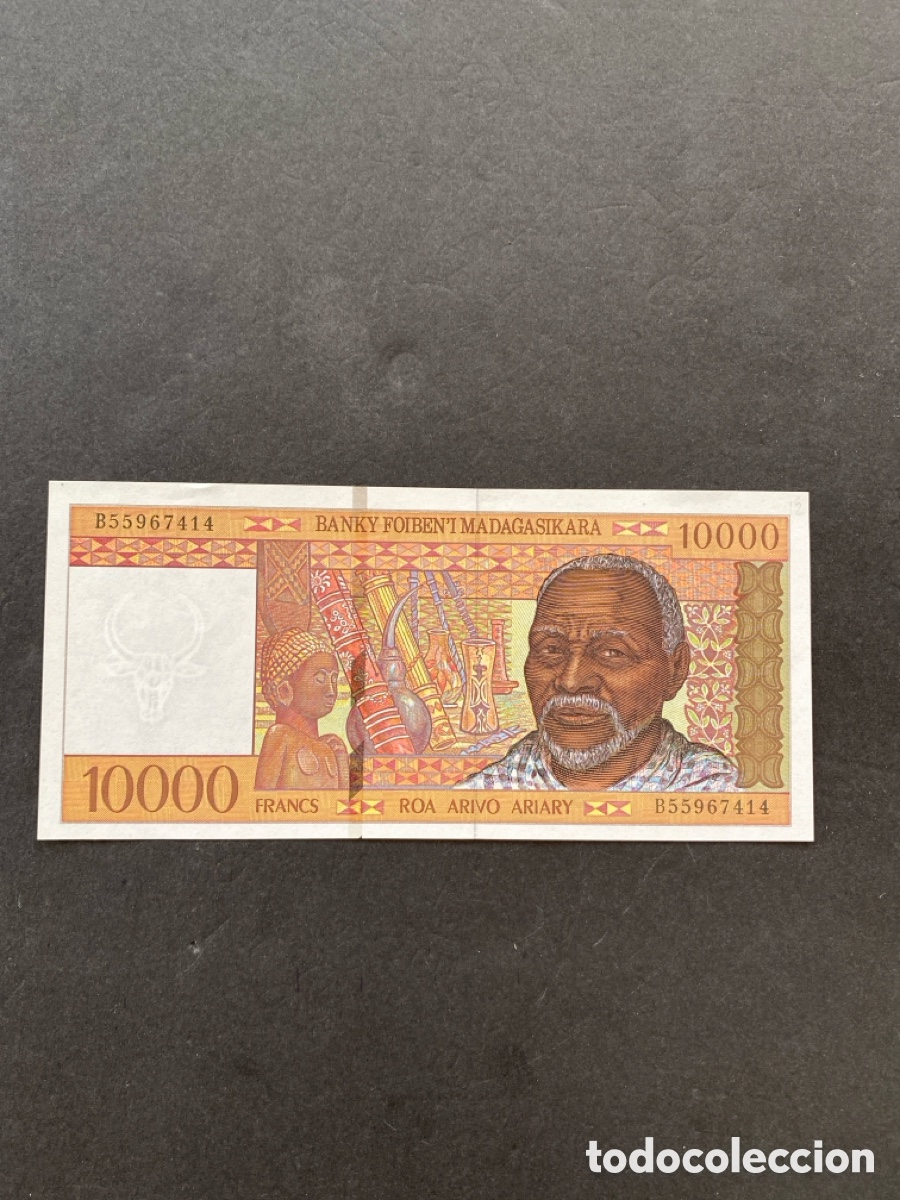 Billetes extranjeros: Billete de Madagascar - Foto 1