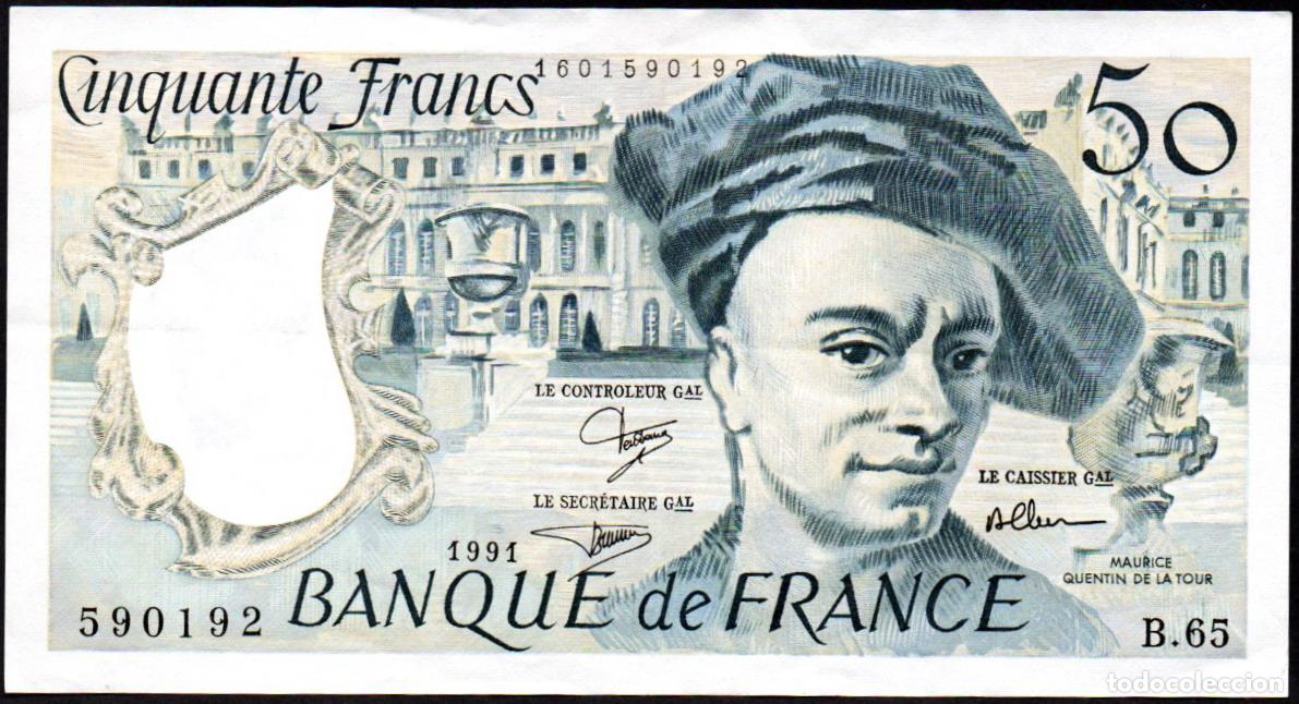 Billetes extranjeros: FRANCIA - 50 FRANCOS 1991 - PICK 152 - Foto 1