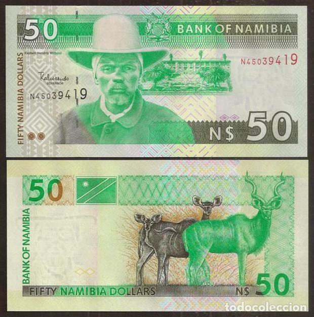 Billetes extranjeros: NAMIBIA. 50 dolares S/(2003). Pick 8. S/C - Foto 1