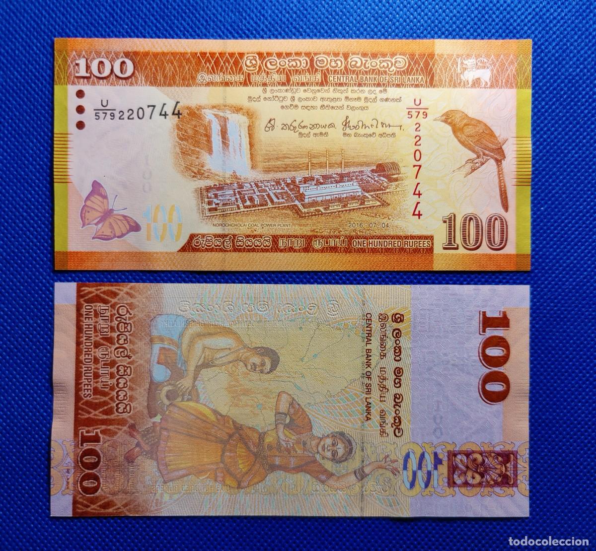 Billetes extranjeros: Sri Lanka 100 Rupias 2016 Sin circular - Foto 1
