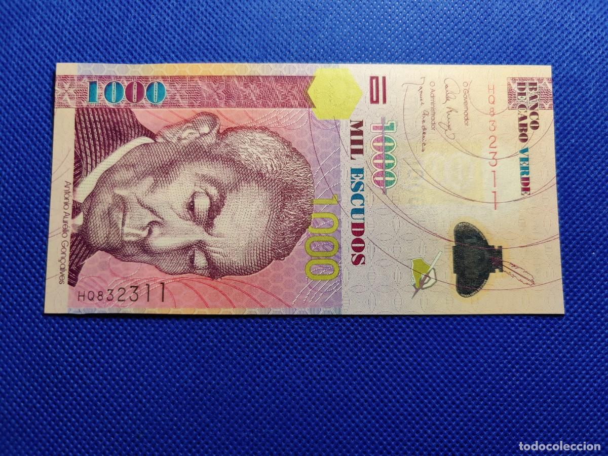 Billetes extranjeros: Cabo Verde 1000 Escudos 2007 Sin circular - Foto 1