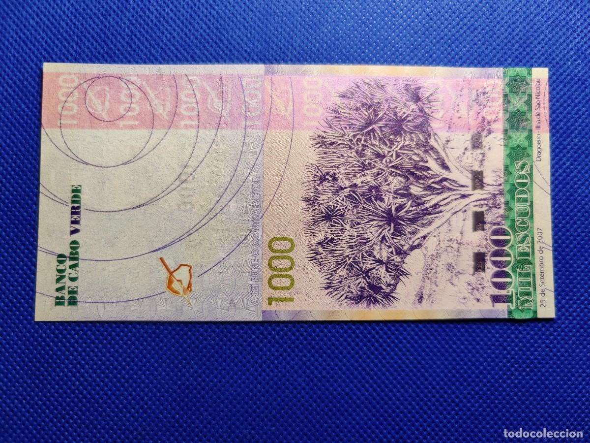 Billetes extranjeros: Cabo Verde 1000 Escudos 2007 Sin circular - Foto 2