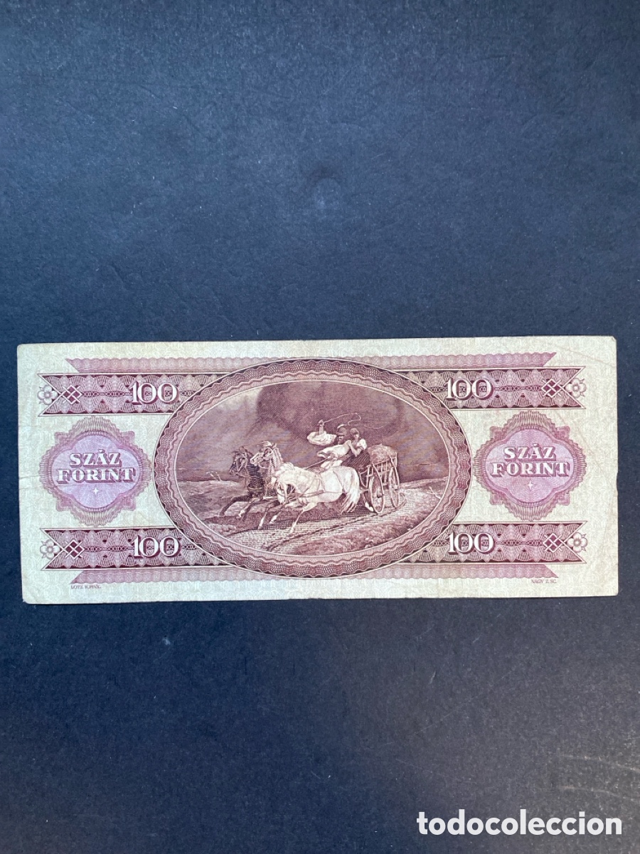 Billetes extranjeros: Billete de Hungr&iacute;a - Foto 2