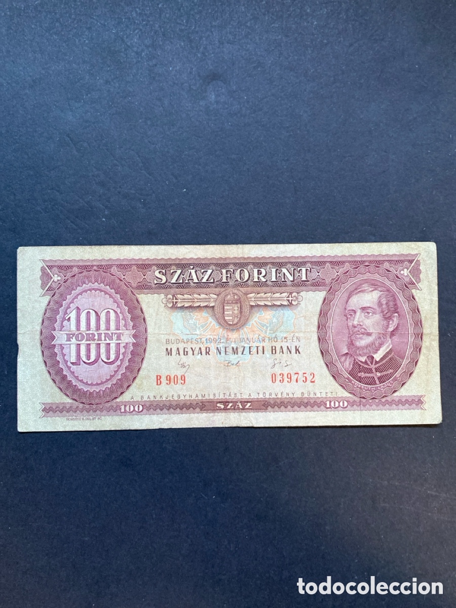 Billetes extranjeros: Billete de Hungr&iacute;a - Foto 1