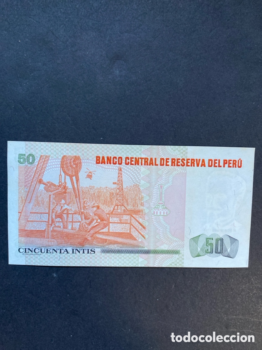 Billetes extranjeros: Billete de Per&uacute; - Foto 2