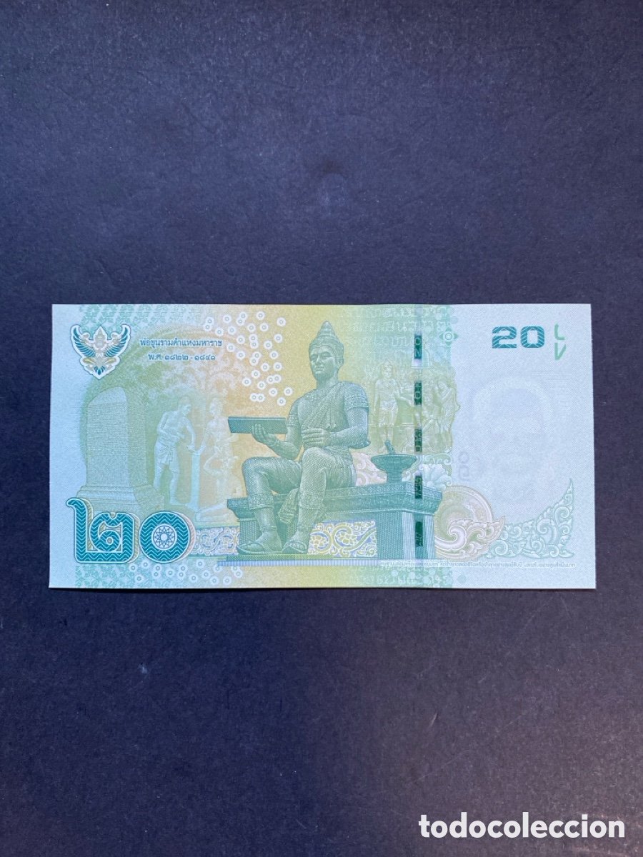 Billetes extranjeros: Billete de Tailandia - Foto 2