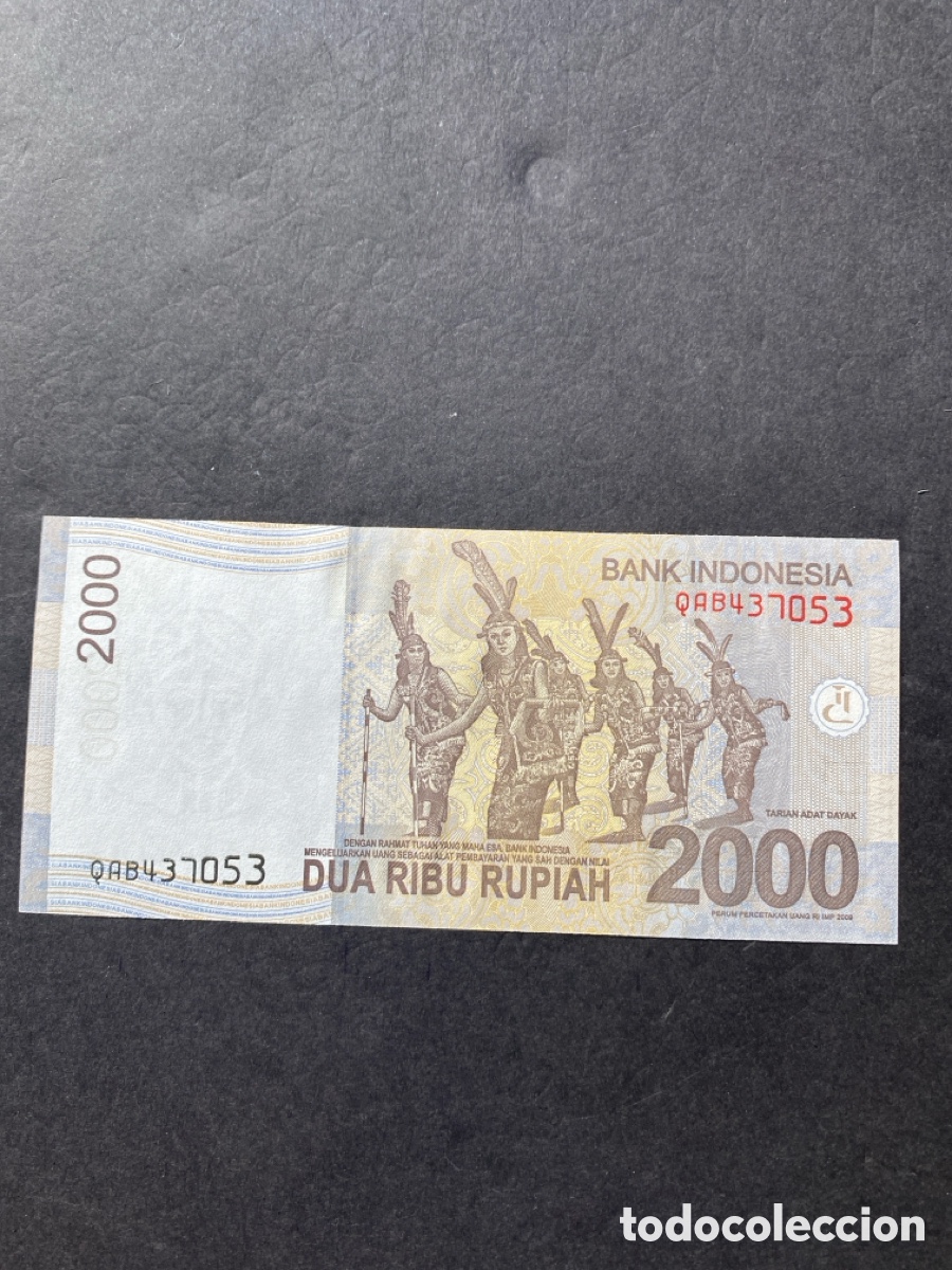 Billetes extranjeros: Billete de Indonesia - Foto 2