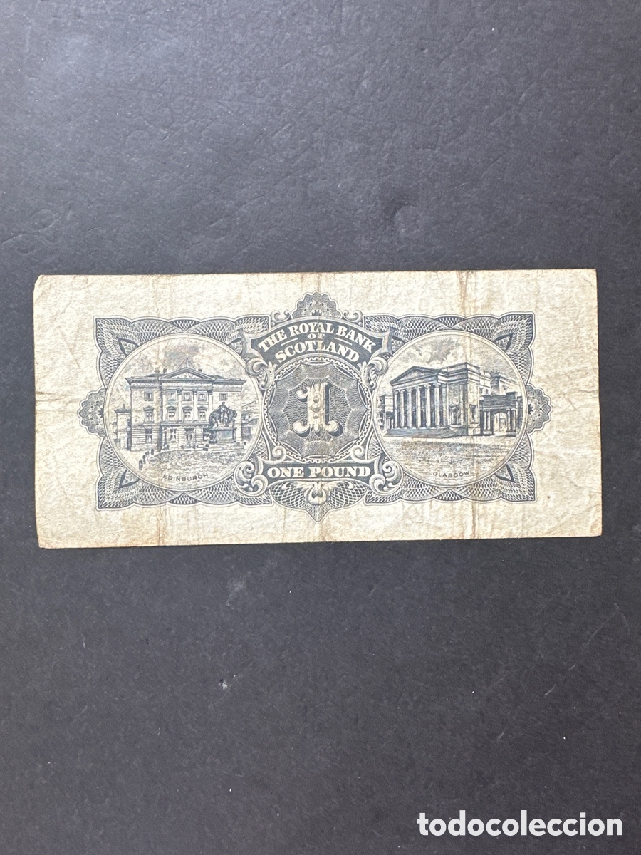 Billetes extranjeros: Billete de Escocia - Foto 2