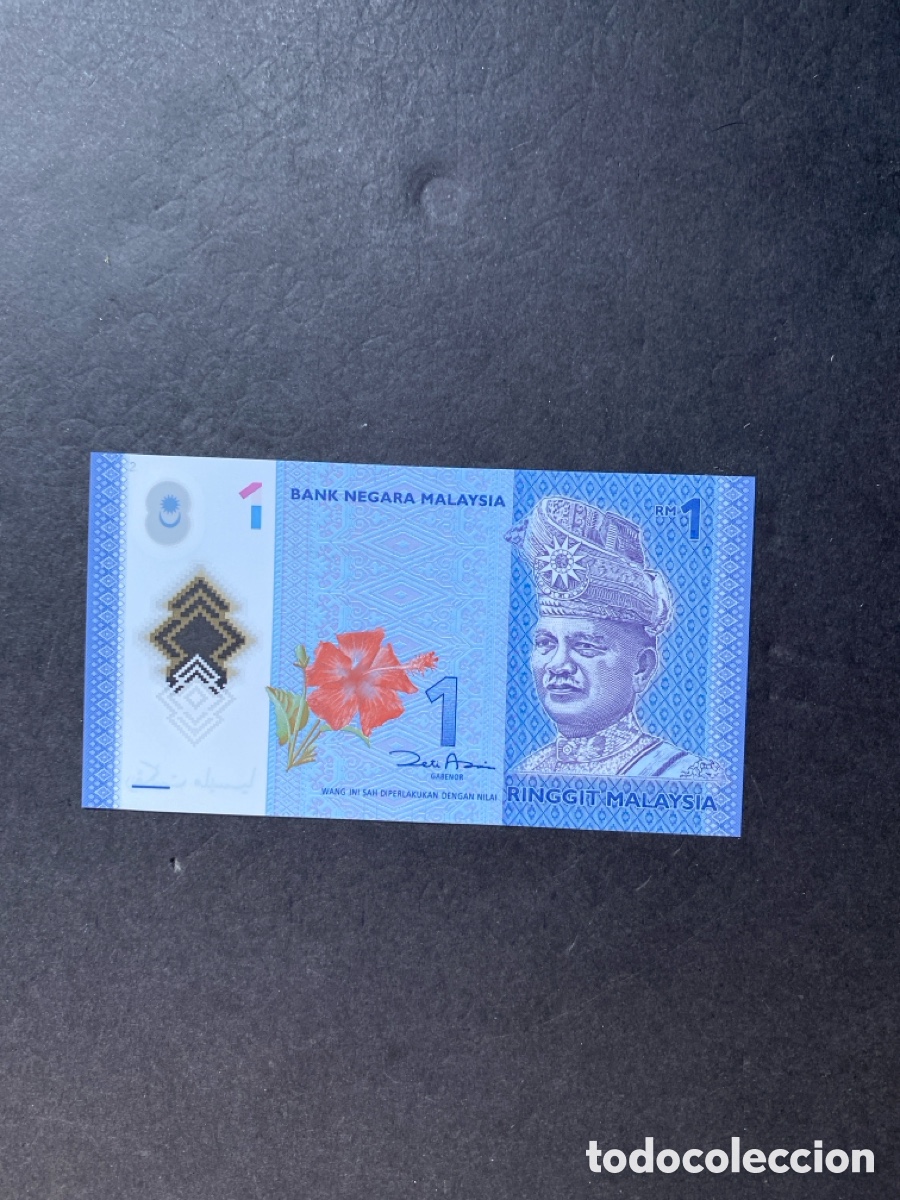 Billetes extranjeros: Billete de Malasia de polimero - Foto 1