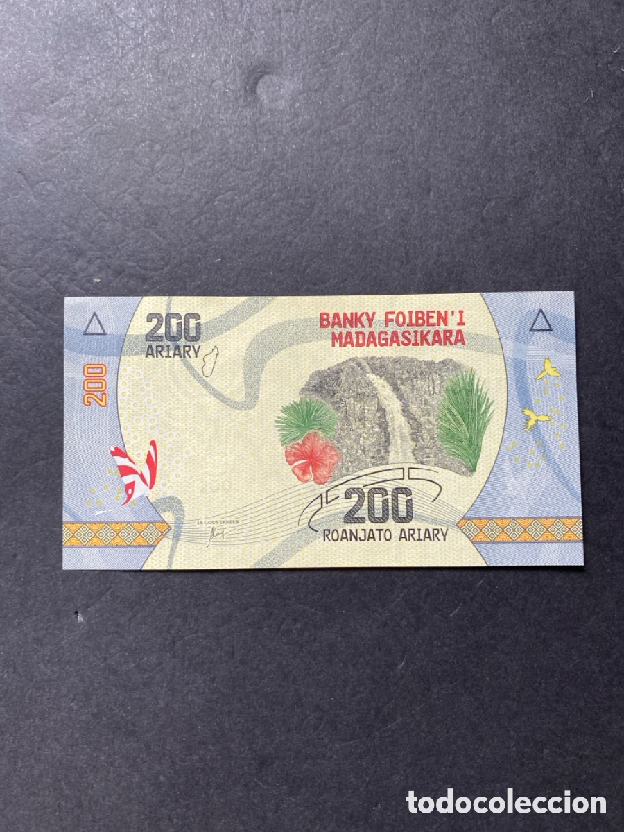 Billetes extranjeros: Billete de Madagascar - Foto 1