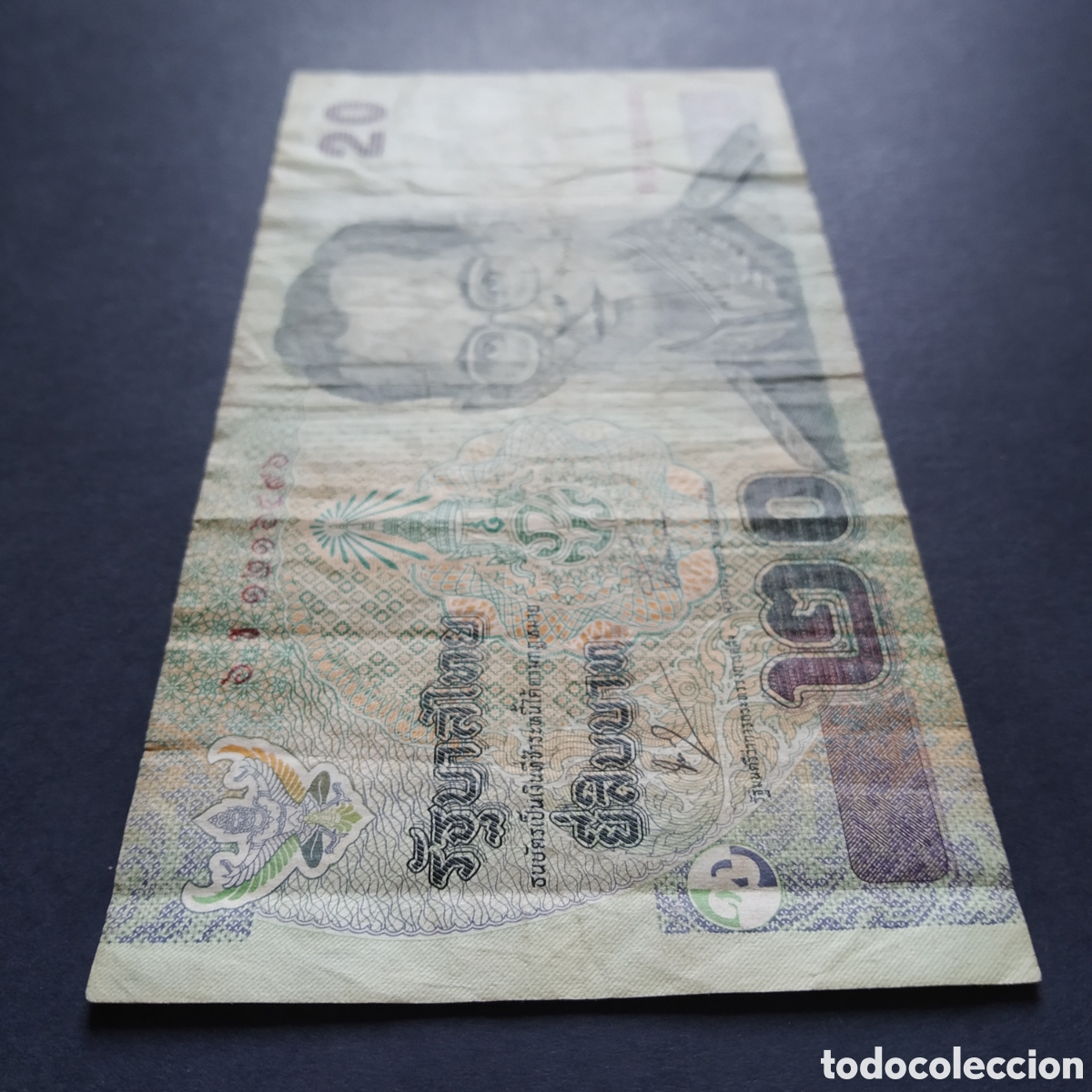 Billetes extranjeros: BILLETE - TAILANDIA 20 BATH - Foto 4