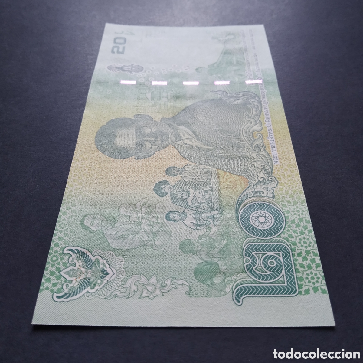 Billetes extranjeros: BILLETE - TAILANDIA 20 BATH 2017 (SC) - Foto 5