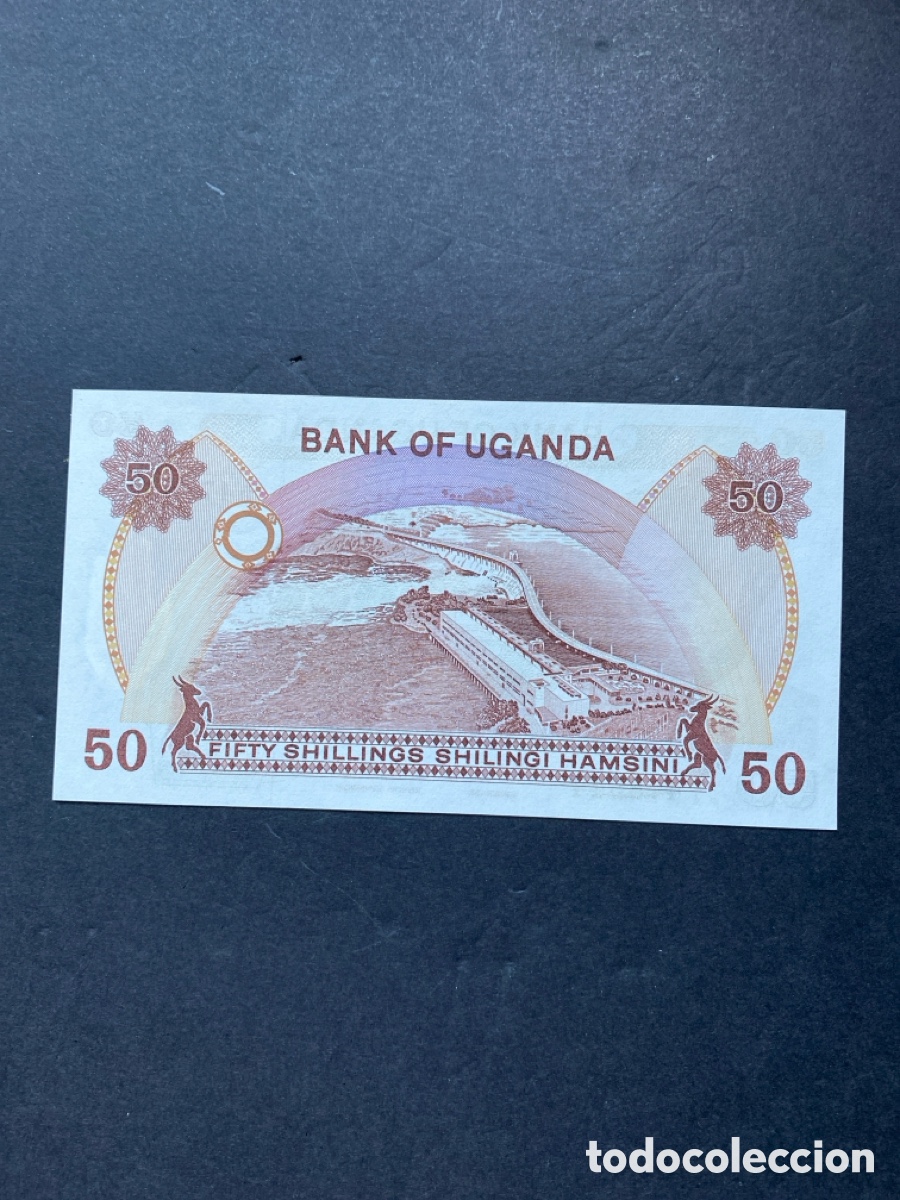 Billetes extranjeros: Billete de Uganda - Foto 2