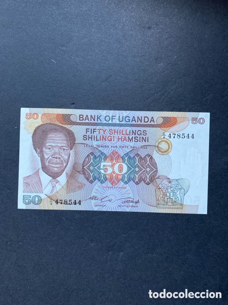 Billetes extranjeros: Billete de Uganda - Foto 1