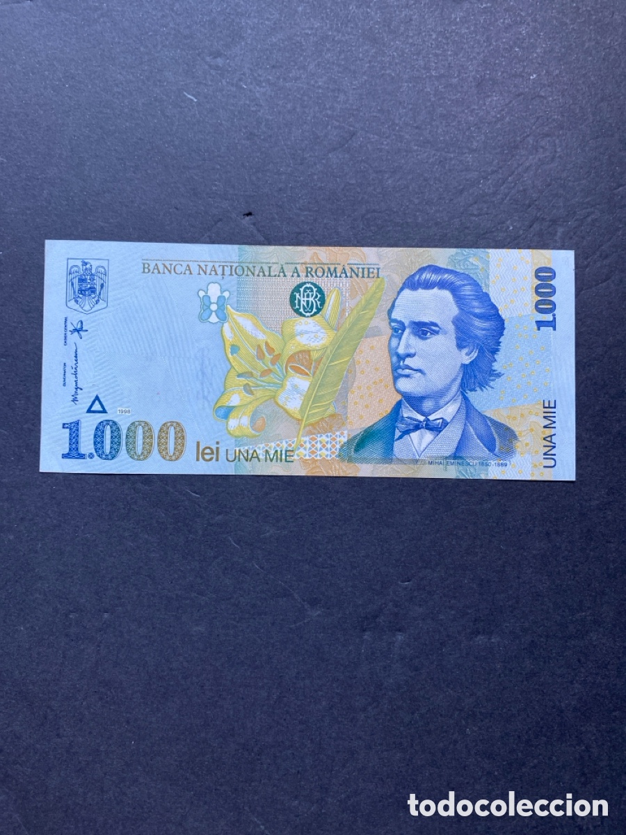 Billetes extranjeros: Billete de Rumania - Foto 1