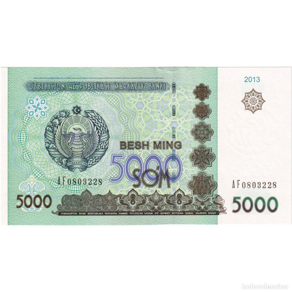 Billetes extranjeros: [#248873] 5000 Sum, 2013, Uzbekist&aacute;n, UNC - Foto 1
