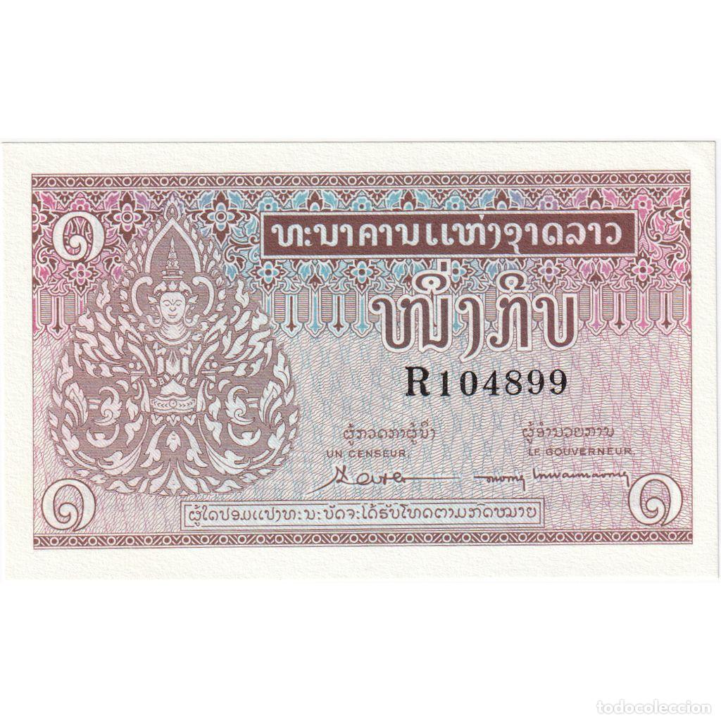 Billetes extranjeros: [#248899] 1 Kip, Laos, UNC - Foto 1