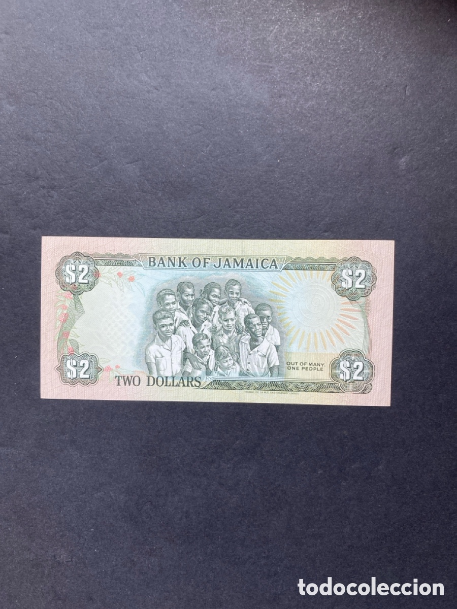 Billetes extranjeros: Billete de Jamaica - Foto 2