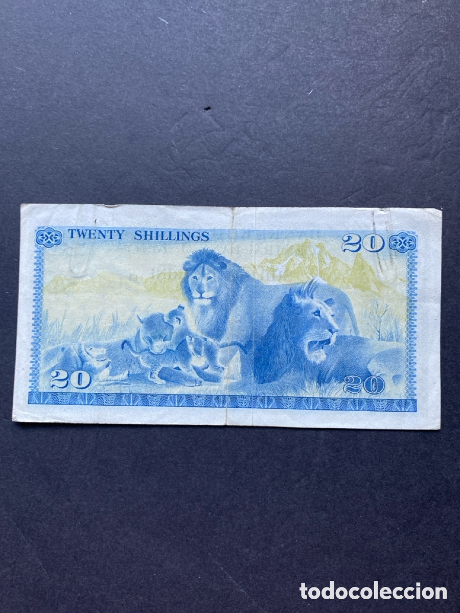 Billetes extranjeros: Billete de Kenia - Foto 2