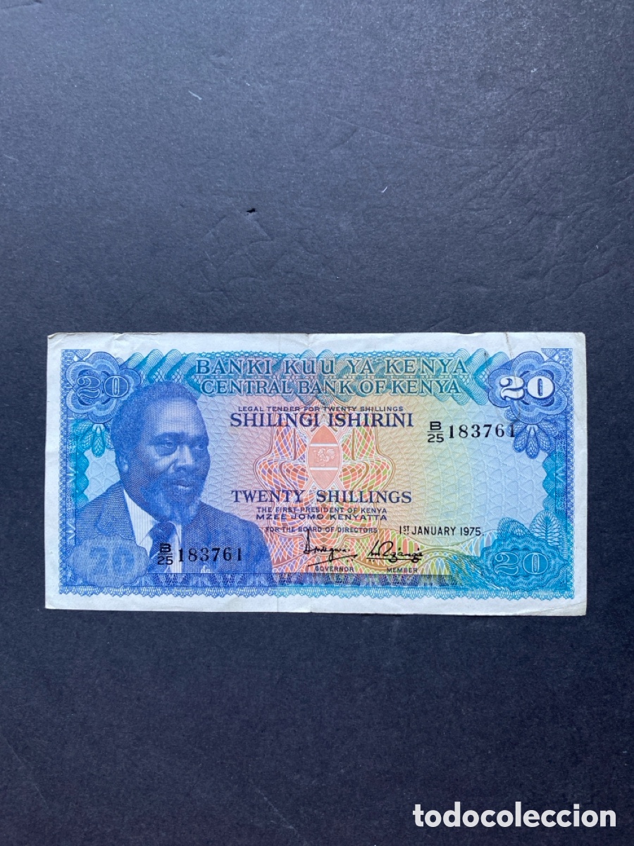 Billetes extranjeros: Billete de Kenia - Foto 1