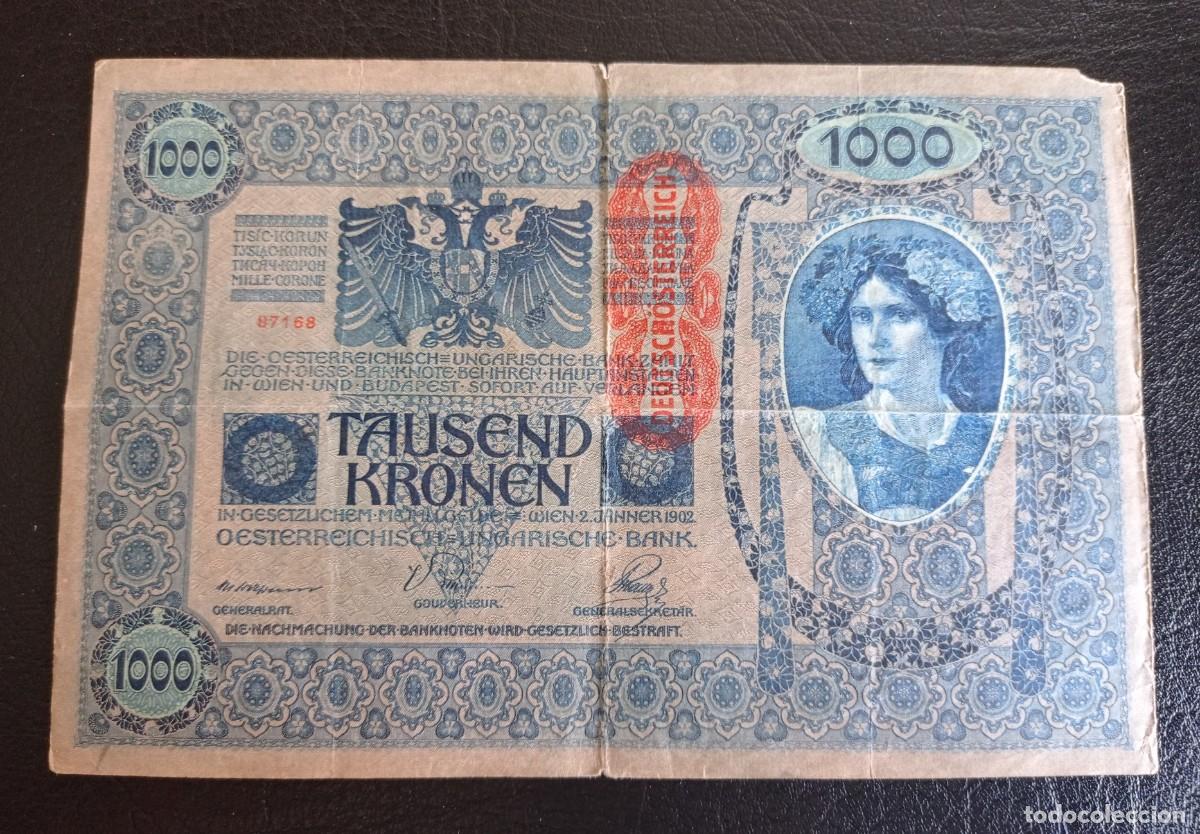 Billetes extranjeros: AUSTRIA - BILLETE 1000 CORONAS 1902. - Foto 1
