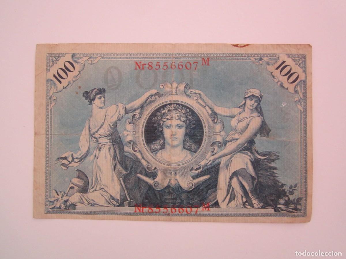 Billetes extranjeros: BILLETES DE ALEMANIA DE 100 MARKS 1908 - Foto 1