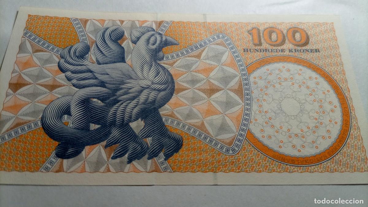 Billetes extranjeros: DINAMARCA - 100 KRONER P61 - Foto 2
