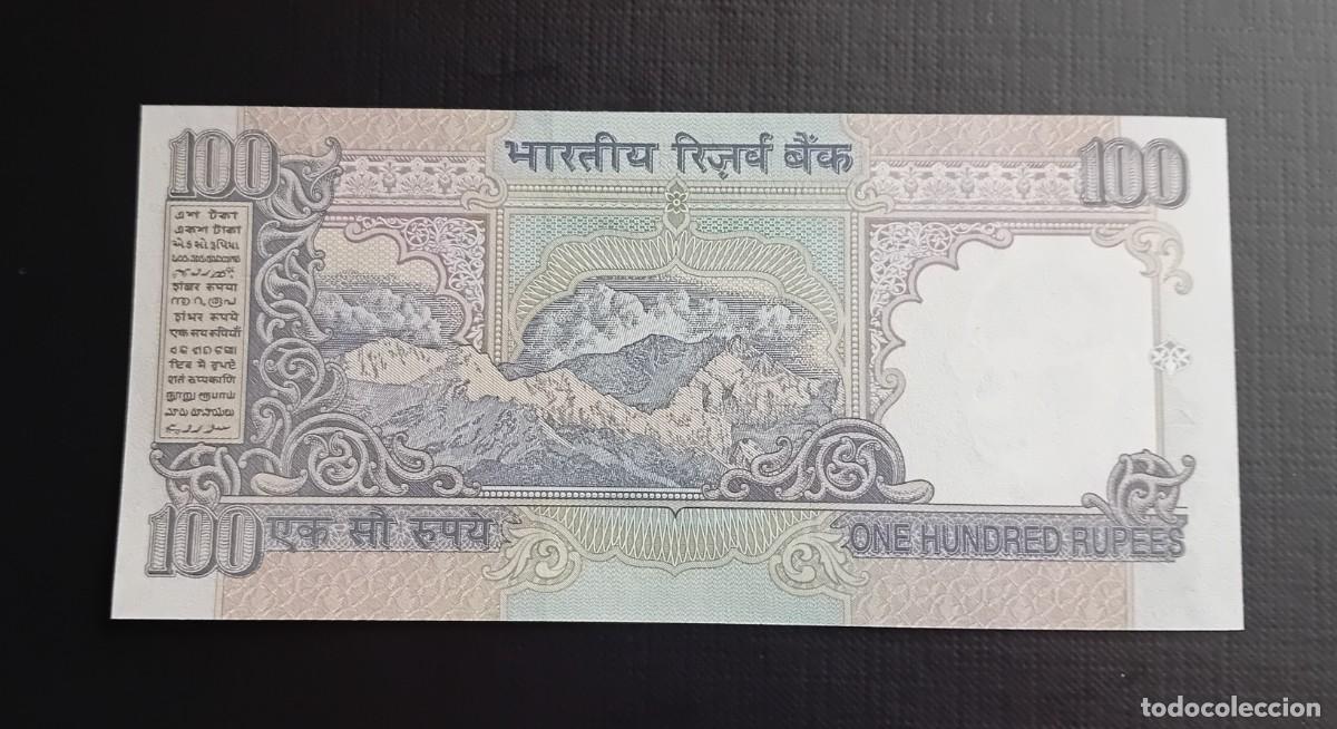 Billetes extranjeros: 100 RUPIAS 1996 INDIA P#91C. SC / UNC. - Foto 2