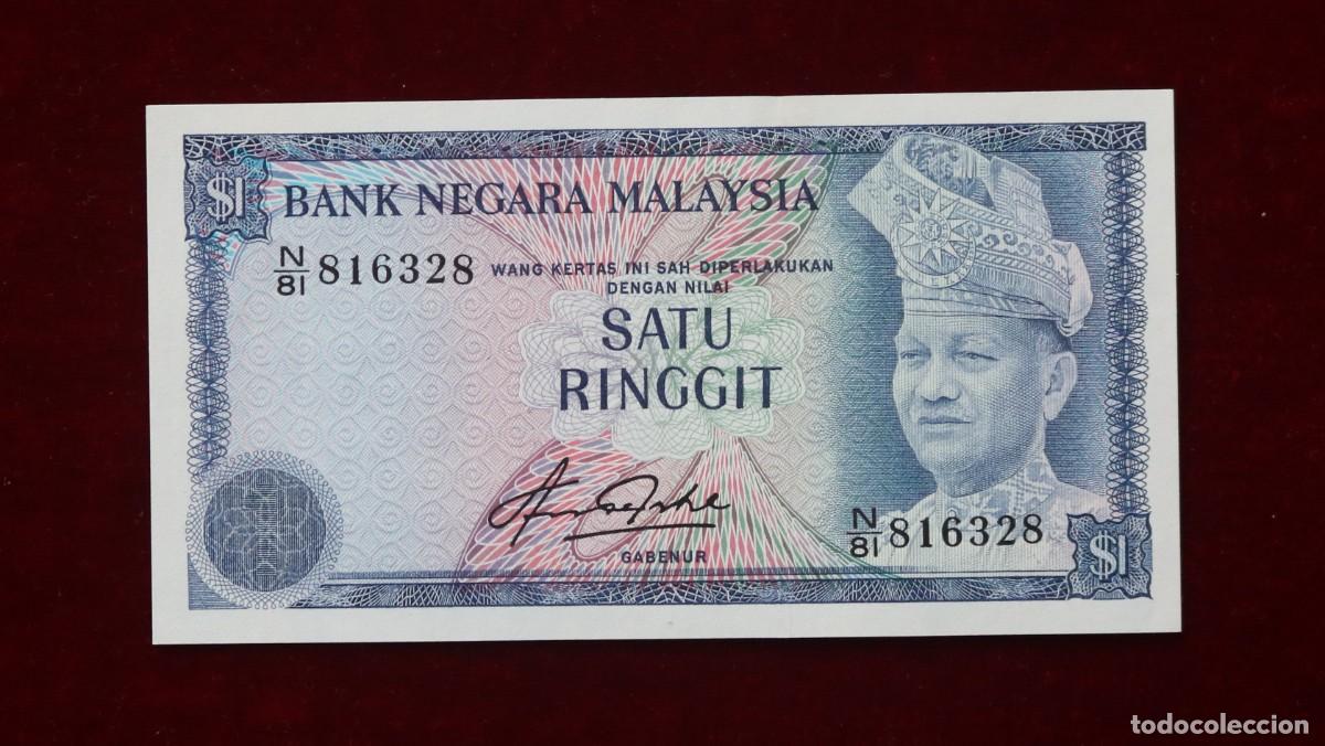 Billetes extranjeros: 1 RINGGIT 1981 MALASIA. P#13B. SC / UNC. - Foto 1