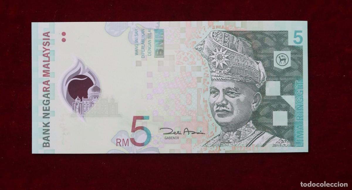 Billetes extranjeros: 5 RINGGIT 2004 MALASIA. P#47. SC / UNC. - Foto 1