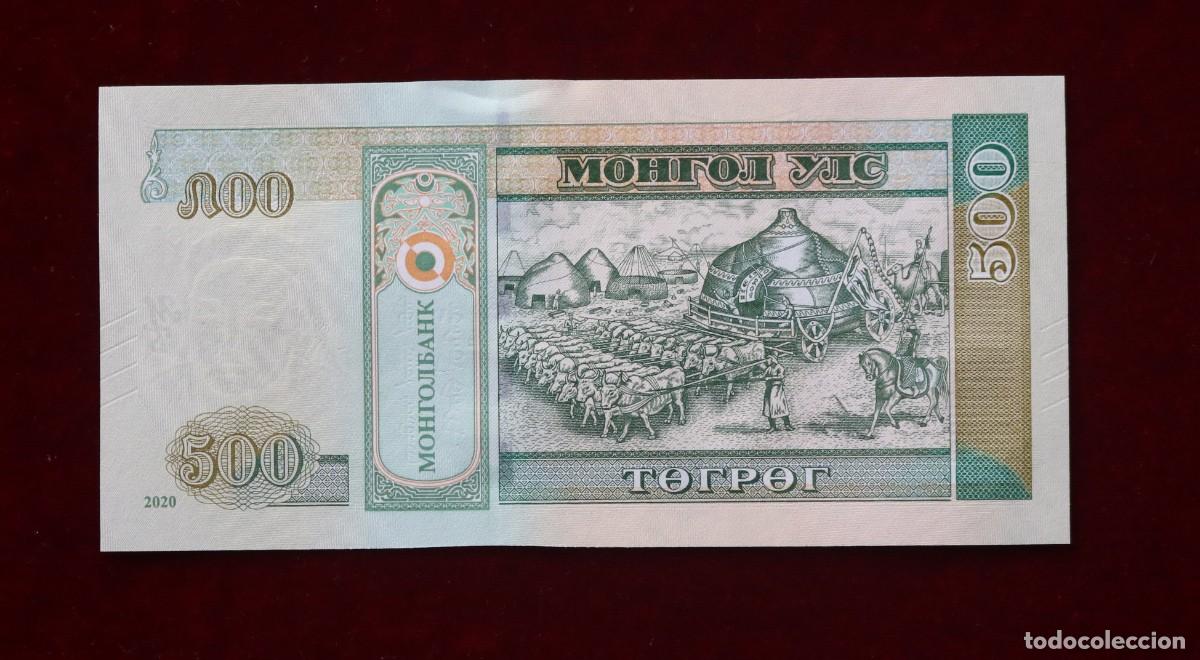 Billetes extranjeros: 500 TUGRIK 2020 MONGOLIA. P#NEW. SC / UNC. - Foto 2