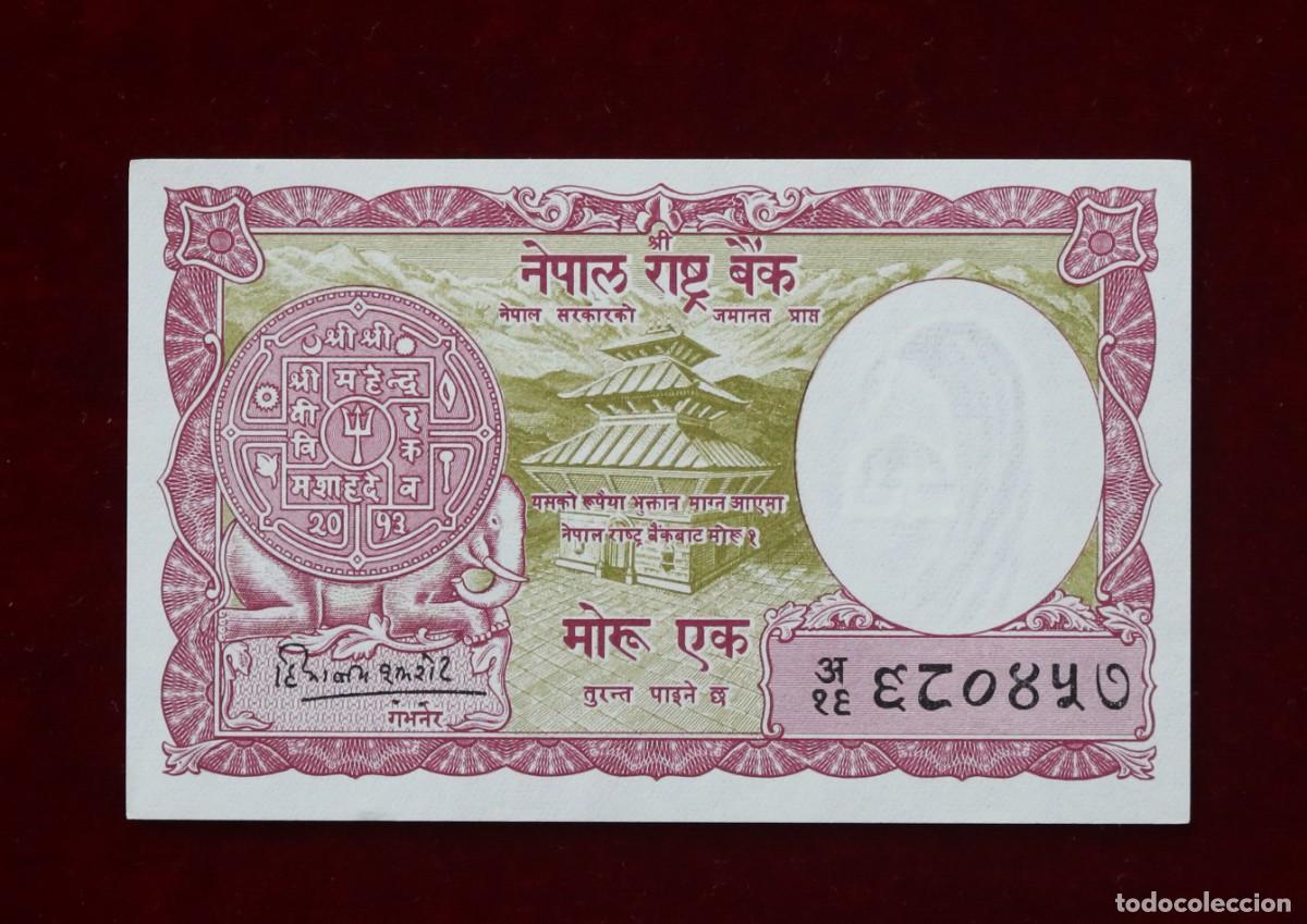 Billetes extranjeros: 1 MOHRU 1960 NEPAL. P#8. SC / UNC. - Foto 1