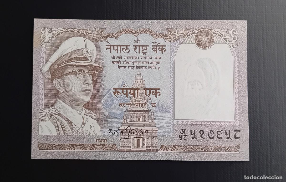 Billetes extranjeros: 1 RUPIA 1972 NEPAL. P#16. SC / UNC. - Foto 1