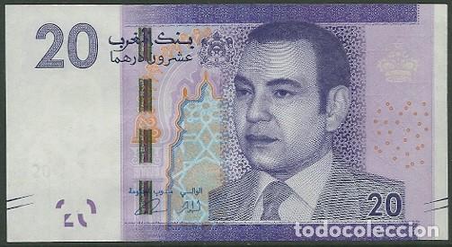 Billetes extranjeros: MARRUECOS - 20 DIRHAMS 2012 - Pick 74 - SIN CIRCULAR - Foto 1