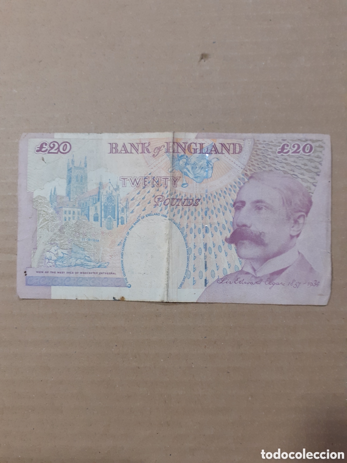 Billetes extranjeros: 20 libras de Inglaterra. - Foto 2