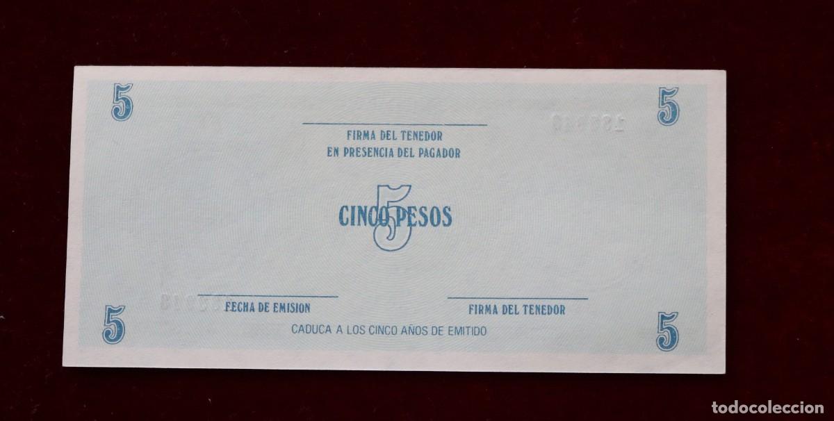 Billetes extranjeros: 5 PESOS 1985 CUBA. P#FX13. SC / UNC. - Foto 2