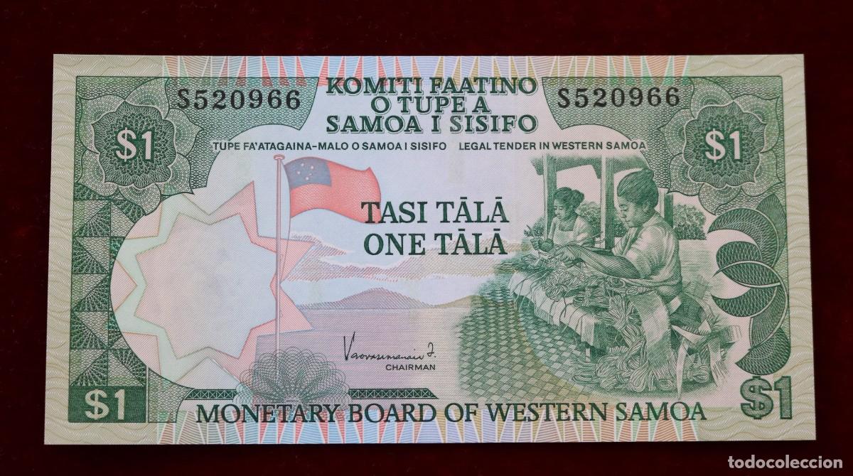 Billetes extranjeros: 1 TALA 1980 (2020) SAMOA. P#19CS. SC / UNC - Foto 1