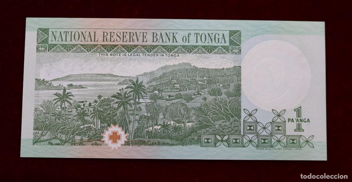 Billetes extranjeros: 1 PAANGA 1995 TONGA. P#31A. SC / UNC. - Foto 2
